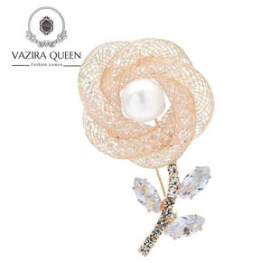 VQ Flower Brooch